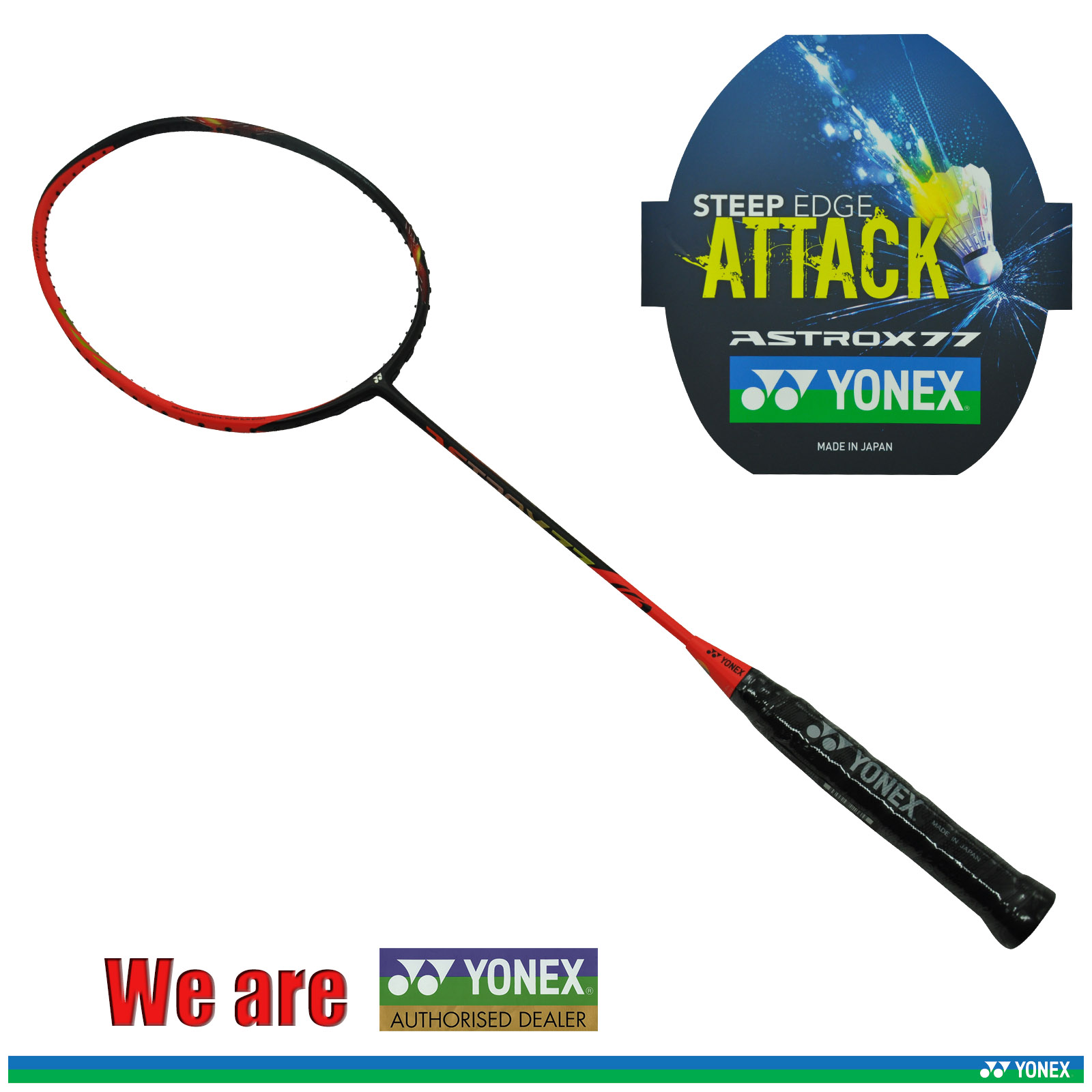 ASTROX 77の3UG5 Yonex ASTROX 77 Badminton Racquet (Metallic Blue) UnStrung