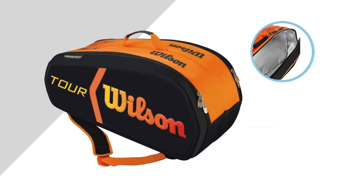 wilson 9 pack tennis bag